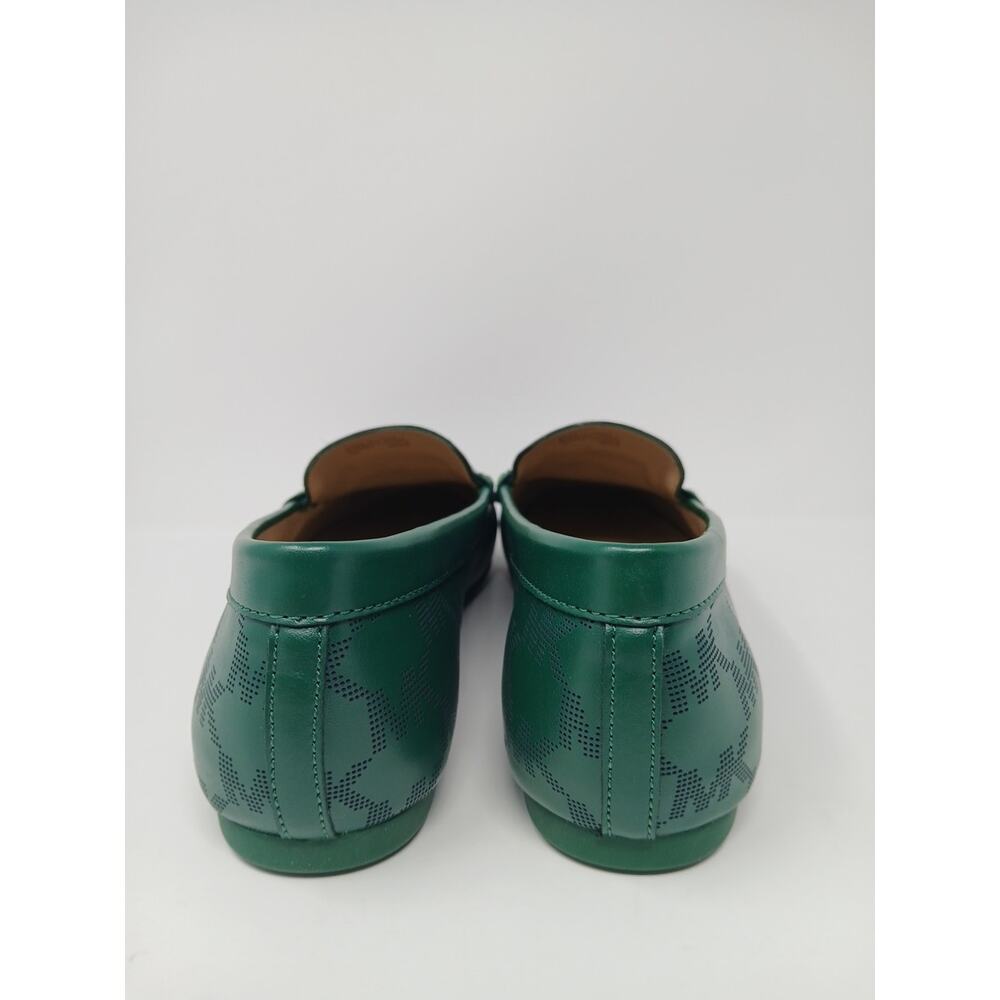 Michael Kors Camila Logo Moccasin Jewel Green Women SZ 7M 49S2CAFR1L New In Box - Picture 8 of 16